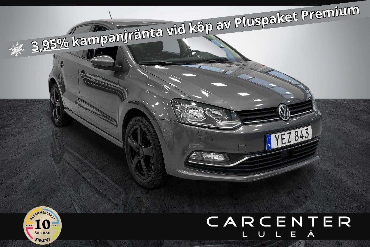 Volkswagen Polo 1.2 TSi 90HK 99900:-