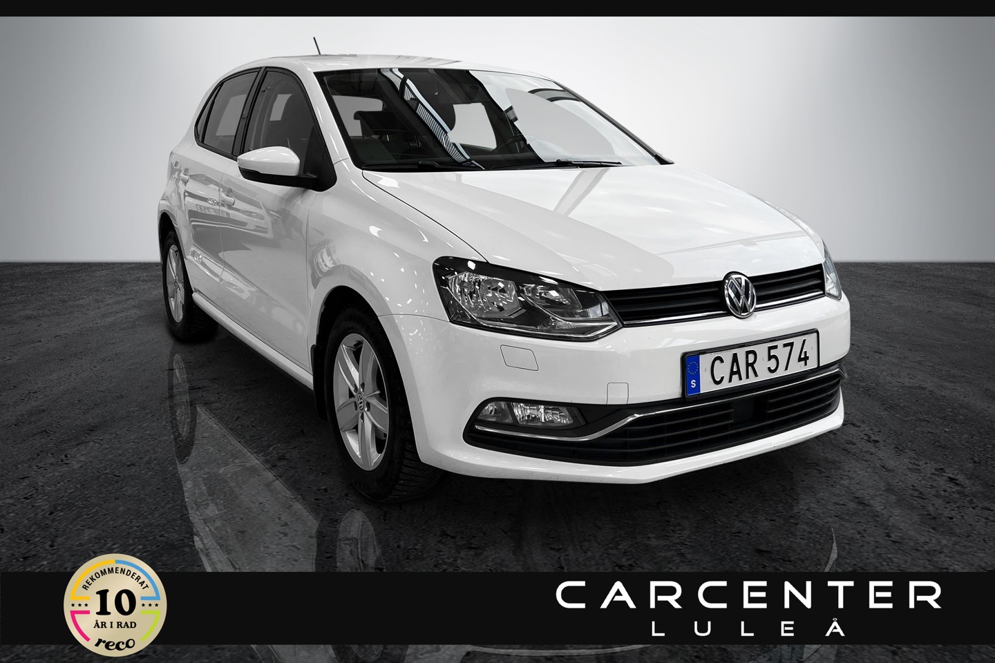 Volkswagen Polo 5-dörrar 1.2 TSI BMT 90Hk 2017 99800:-