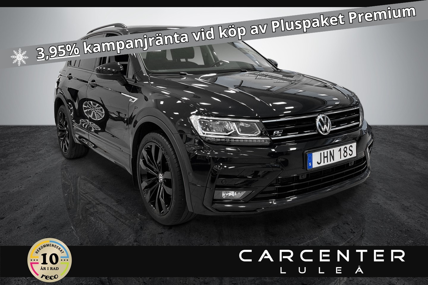 Volkswagen Tiguan 2.0 TSi 190Hk 4-Motion R-Line Black Edition